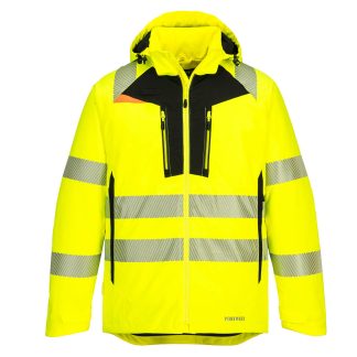 Port West DX461 - DX4 Hi-Vis Winter Jacket Yellow/Black